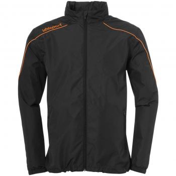 Uhlsport Herren Stream 22 ALLWETTERJACKE Jacke, Schwarz/Fluo Orange, XXXL