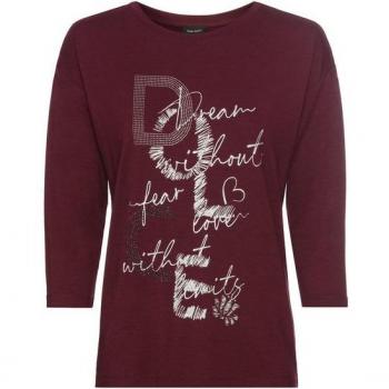 Laura Scott Damen-Shirt mit Glitzerdesign