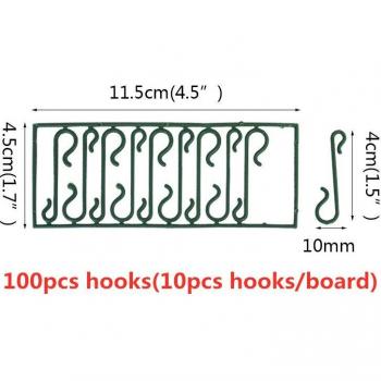 100 pcs Christmas Tree Decoration Hooks