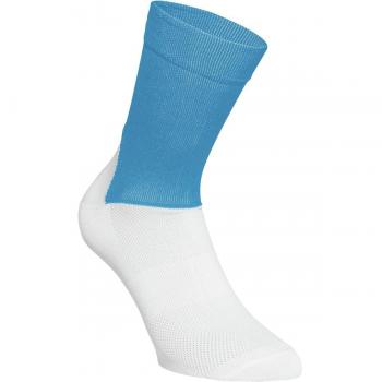 POC Chaussettes de Route Essentielles Unisexe Adulte M Stibium Blue/Hydrogen White