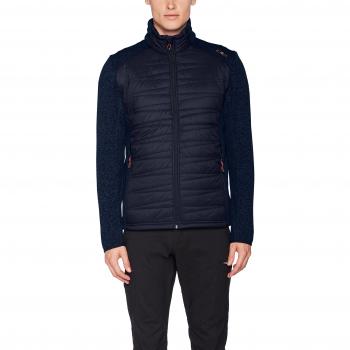 CMP Herren Fleece Hybrid Jacke B.Blue, Größe 48
