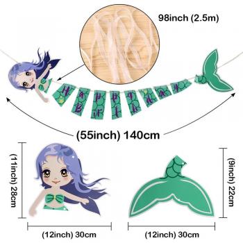 Mermaid Party Favor Box Set