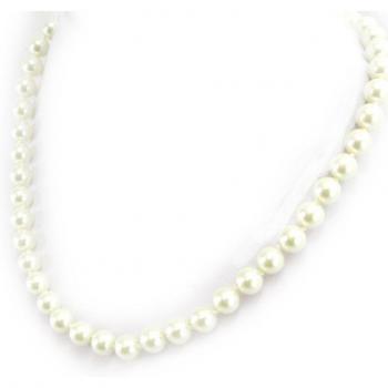 Collier 'Perla' 8 mm Ivoire