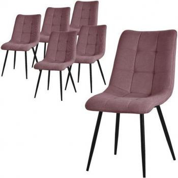 Chaises Rembourrées Vieux Rose