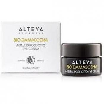Alteya Organics Bio Damascena Rose Otto Augencreme für reife Haut