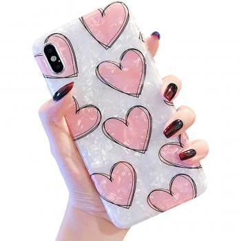 Coque iPhone XS Élégant Bling Bling Housse de Protection Case Silicone Anti-Rayures Anti Choc Housse Étui pour Apple iPhone XS