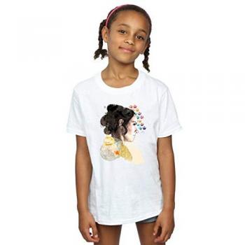 Rise of Skywalker: Rey Story T-Shirt, White, Girl Size