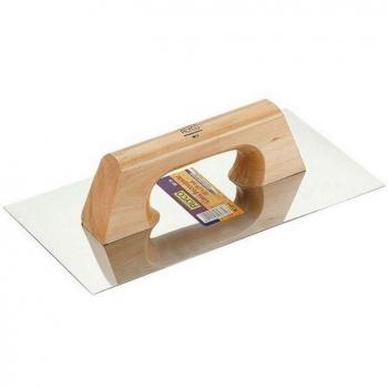 ALYCO 195770 Werkzeughalter – Edelstahlrahmen, rechteckig, 300 mm × 150 mm, Holzgriffe