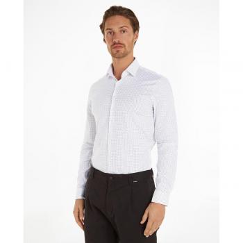 Slim Fit Hemd Bari, Größe 38, Weiß