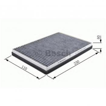 Standard-Innenraumfilter Bosch M2052, Artikel 1 987 432 052