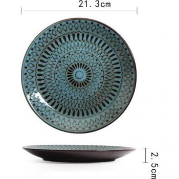 Plato Redondo para Cocina Occidental