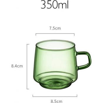 Taza de Café Expreso con Platillo