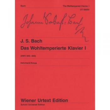 Das Wohltemperierte Klavier 1  Bwv 846-869. Klavier