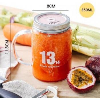 Thermo Mug Maçon en Verre Borosilicate