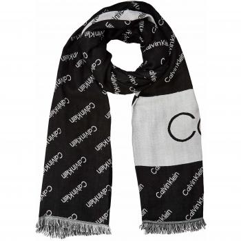 Écharpe Calvin Klein 100x200cm (Noir) en jacquard logo
