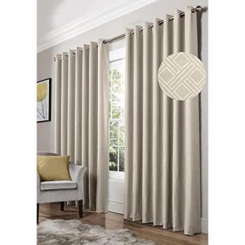 Amond Eyelet Ring Top Blackout Curtains