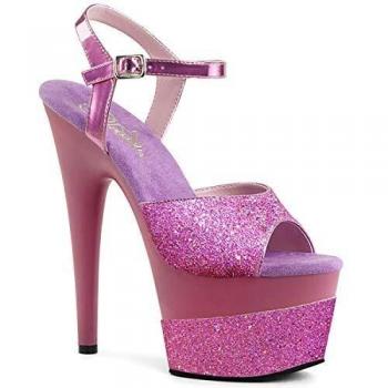 Pleaser ADORE‑709‑2G/LVG – Damen‑Sandale mit 2 Gängen, LVG‑Design