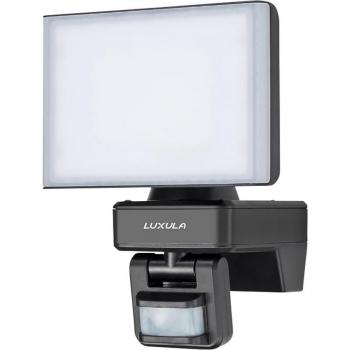LUXULA LX-400193 High‑Power Floodlight, 20W, 2100lm, 4000K, Auto‑Sense