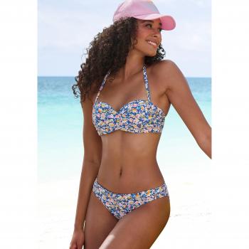 Buffalo Bandeau-Bikini mit Blumenprint