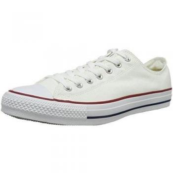 Converse Chuck Taylor All Star Core Ox, Zapatillas de lona, Unisex, Color Blanco (Optical White)