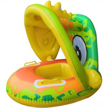 Inflatable Baby Float with Canopy