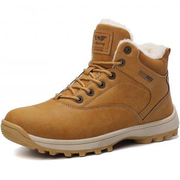 Botines ABTOP para Hombre y Mujer, Zapatos de Invierno con Forro Cálido