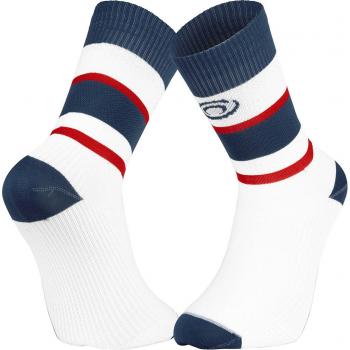 BV Sport Socchette Light Run Haute Ibiza Blu/Rosso