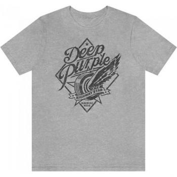 Deep Purple Unisex Baumwolle Machine Head T-Shirt in Grau
