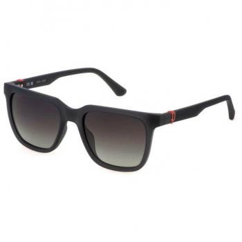 Police SPLN34E BEYOND LITE 6 – Herren-Sonnenbrille, grauer Farbton, 4A4P Polar