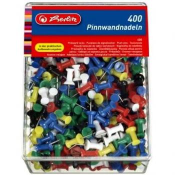 Herlitz 8859142 Épingles de fixation 23 mm boîte de 400