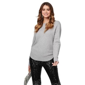 Izabel London Women's Grey Sparkle Detail Pullover – Size M/L