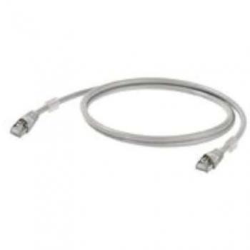 Cat 6A Patch Cable Weidmüller 1165940020 – 2 m, S/FTP, Grigio UL1 Certificato