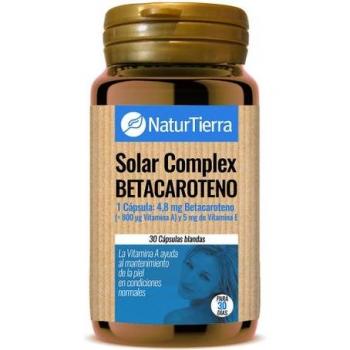 Softgels 30 do Complexo Solar Naturtierra em Beta-Caroteno