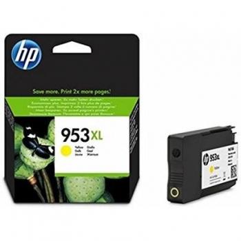 HP Cartucho de tinta Original 953XL de alto rendimiento amarillo, HP, F6U18AE, Amarillo, OfficeJet P