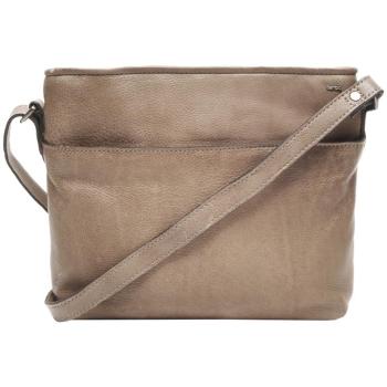 Berba Damesschoudertas Leer Lucca Taupe