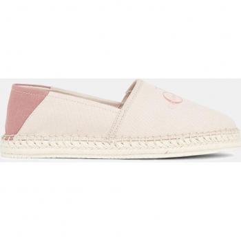 Alpargata textil multicolor Whisper Pink/Ash Rose CK