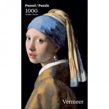 Puzzel Meisje met de Parel (1000 stukjes)