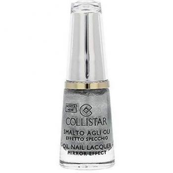 Collistar Smalto per Unghie con Oli, Effetto Specchio, N. 314 Argento Puro