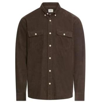 Herren Langarmhemd CAMEL ACTIVE, unifarben, 3XL