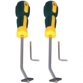 Outil de nettoyage de coulis, 2 pièces