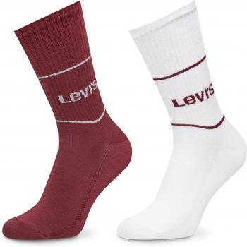 Levi’s® 2‑teiliges Set hoher Socken für Männer und Frauen – Farbvarianten