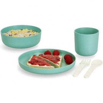 Posate e piatti Zeller Salvia Set 5 pezzi