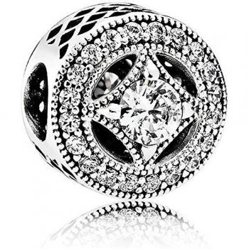 Charm Pandora Mujer Vintage con Circonita 791970CZ