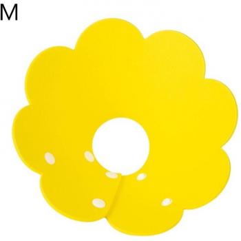 Protection cervicale florale pour chiot – guérison des plaies, anti-morsure