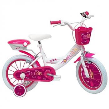 Vélo Enfant 16 LOLLI GIRL Fille avec Panier avant