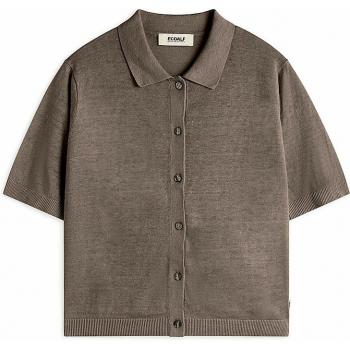 Ecoalf Blazer Suave de Lino con Cuello Camisa