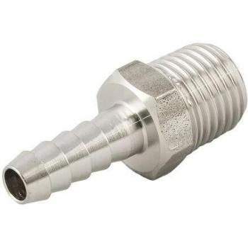 Raccord Cannelé Droit 3/8'