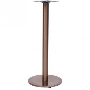 Aço Inoxidável Perna Dourada Ø45×107 cm VidaXL