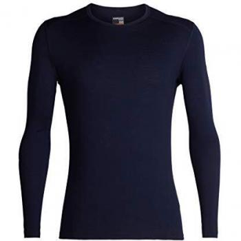 Icebreaker 200 Oasis Merino Long Sleeve Base Layer – Midnight Navy XL