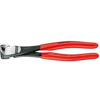 Knipex Kraft-Vornschneider schwarz atramentiert mit Kunststoff überzogen 200 mm